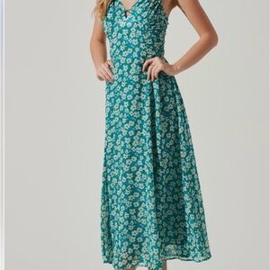 Astr the Label Floral Midi Dress